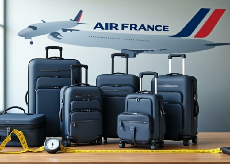 Dimensions et poids des bagages cabine autorisés chez Air France : guide pratique