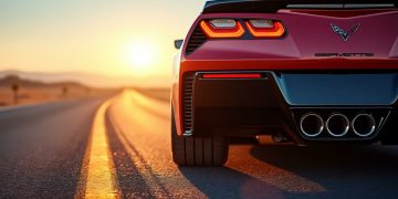 Les températures élevées d’une Corvette ZR1 : un défi pour son pare-chocs arrière