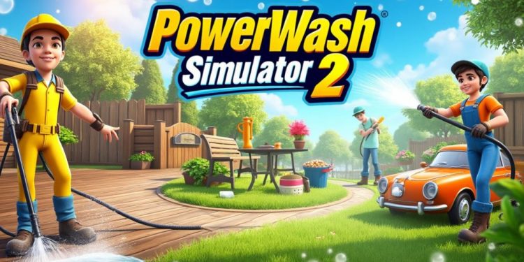PowerWash Simulator 2 : Annonce de la Date de Lancement pour le Mois Prochain
