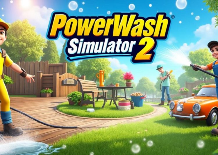 PowerWash Simulator 2 : Annonce de la Date de Lancement pour le Mois Prochain