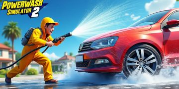 PowerWash Simulator 2 : date de lancement dévoilée pour un nettoyage éclatant !