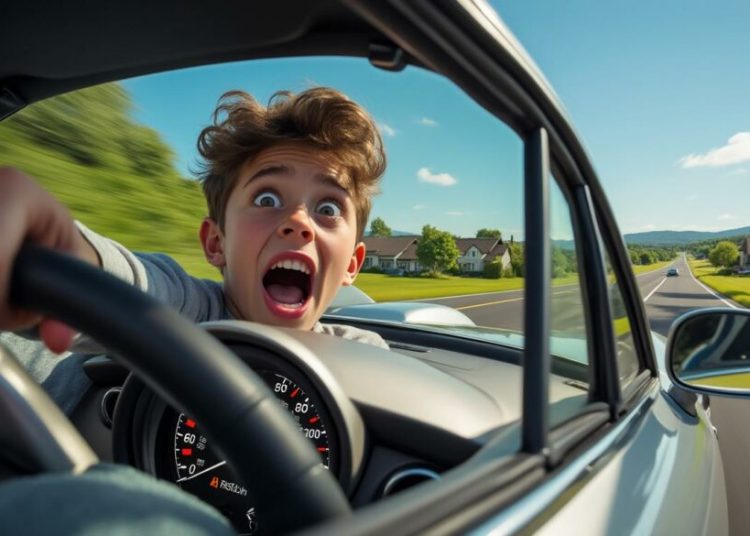 Un adolescent de 17 ans surpris à plus de 125 km/h sur une route où la vitesse est plafonnée à 50 km/h