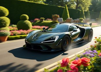 Un audacieux vol de voiture dans le jardin : un fugitif tire son épingle du jeu