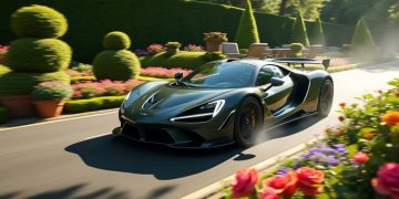 Un audacieux vol de voiture dans le jardin : un fugitif tire son épingle du jeu