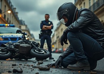 « Un choix dévastateur : le récit d’Hugo, motard parisien, sur un accident lié à l’égo d’un agent de police »