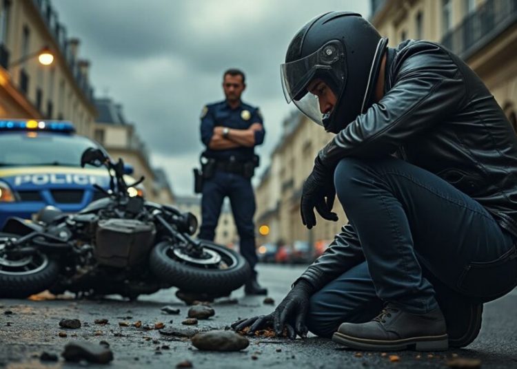« Un choix dévastateur : le récit d’Hugo, motard parisien, sur un accident lié à l’égo d’un agent de police »