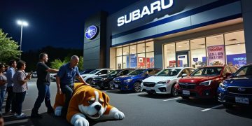 Un concessionnaire Subaru sous le feu des projecteurs pour avoir enlevé la mascotte canine d’un ancien employé licencié