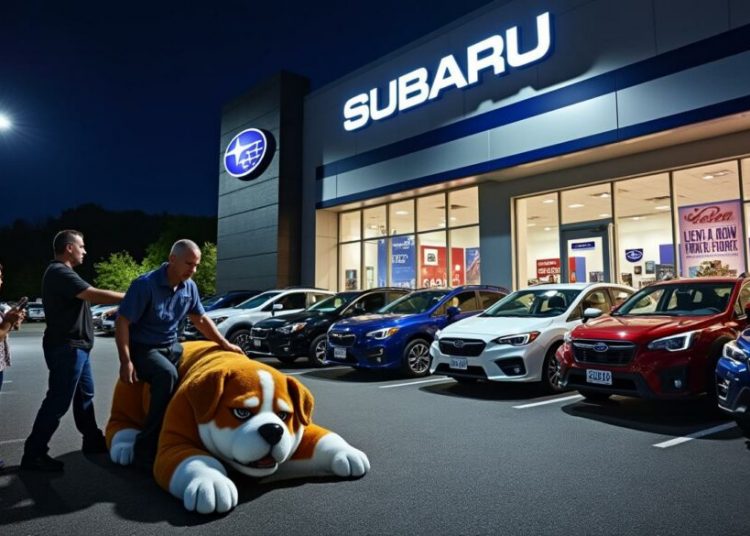 Un concessionnaire Subaru sous le feu des projecteurs pour avoir enlevé la mascotte canine d’un ancien employé licencié