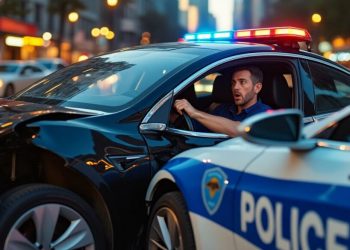 Un conducteur somnolent percute une voiture de police avec sa Tesla en mode automatique