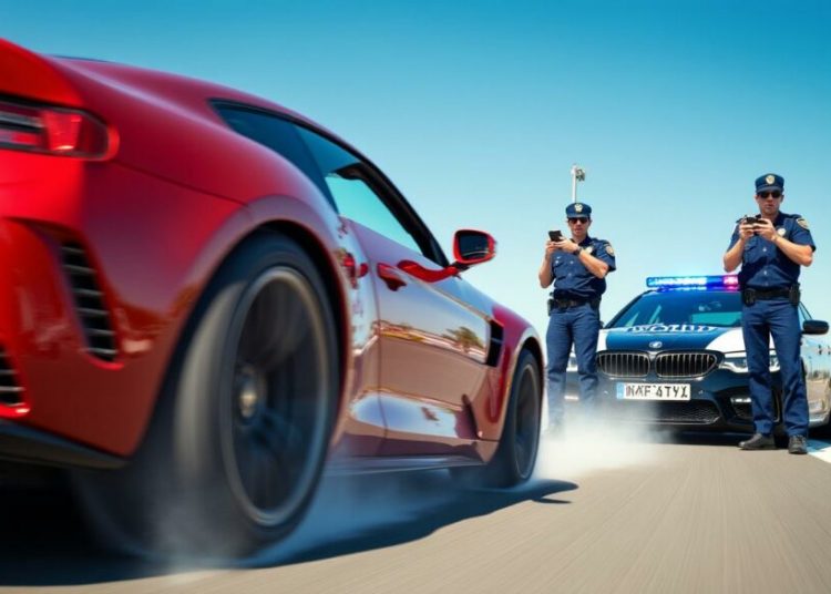 Un excès de vitesse marquant : les gendarmes réagissent avec un communiqué inattendu sur les réseaux sociaux !