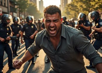 Un incident inattendu : un homme réagit violemment à un rappel des forces de l’ordre, la justice entre en scène