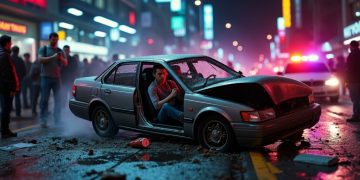 Un individu sous l’emprise de l’alcool provoque un accident spectaculaire