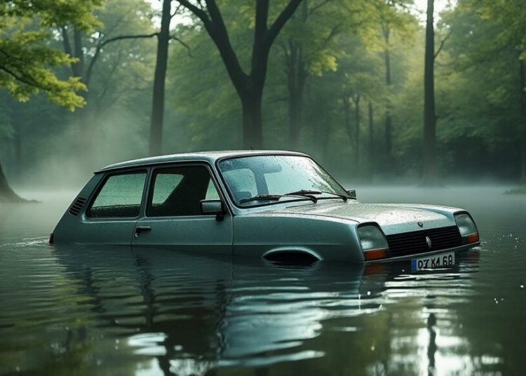 Une Renault 18 émerge des eaux d’un étang breton, ranimant les souvenirs d’une disparition mystérieuse datant de trois décennies