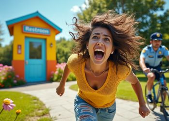 Une course folle vers les toilettes : une femme rattrapée par la justice pour excès de vitesse