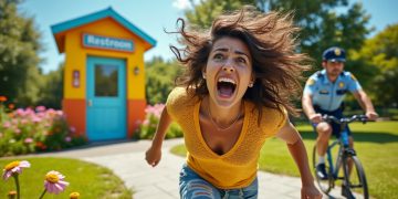 Une course folle vers les toilettes : une femme rattrapée par la justice pour excès de vitesse