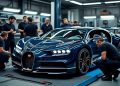 Une mésaventure coûteuse : la réparation de sa Bugatti Chiron Pur Sport s’élève à plus de 1,7 million d’euros après un accident !