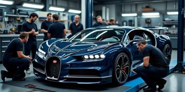 Une mésaventure coûteuse : la réparation de sa Bugatti Chiron Pur Sport s’élève à plus de 1,7 million d’euros après un accident !