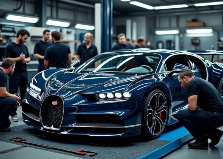Une mésaventure coûteuse : la réparation de sa Bugatti Chiron Pur Sport s’élève à plus de 1,7 million d’euros après un accident !