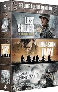 Seconde Guerre Mondiale - Coffret 3 films : Lost Soldier - De l'autre côté du front + Invasion Day + La Bataille de Leningrad
