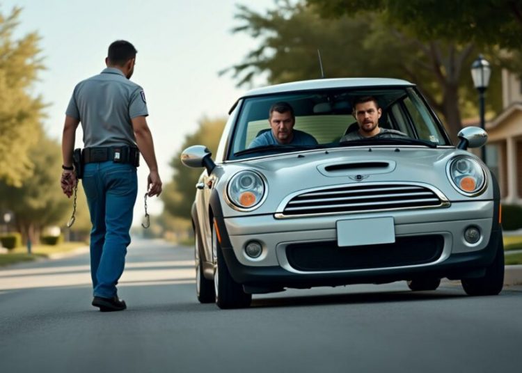 Pris en flagrant délit : il roulait dans une Mini Cooper volée en usurpant l’identité d’un membre de sa famille