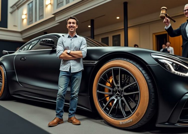 Un homme remporte aux enchères une Mercedes, mais découvre avec surprise que les freins sont en bois et portent la signature « Brembo » !