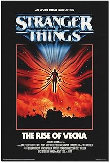 Grupo Erik Stranger Things Saison 5 Poster Poster Décoration Salon ou Chambre à coucher - Décoration de chambre - Taille 61 x 91 cm - Article officiel de fan de Netflix Stranger Things Merch