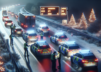 Noël sous haute vigilance sur l’A63 : les gendarmes intensifient leurs contrôles