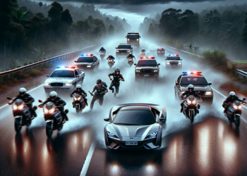 À 19 ans, il s’engage dans une folle course-poursuite de 30 km avec les gendarmes après un refus d’obtempérer, avant de finir en garde à vue