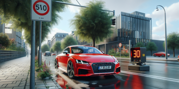 À plus de 130 km/h dans une zone limitée à 50 : l’Audi TT flashée interdite de circulation