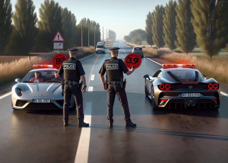 Deux chauffards pris à plus de 200 km/h : les gendarmes brandissent deux « cartons rouges » exemplaires