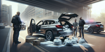 Dissimulés dans un BMW X1 : 17 kg de cocaïne saisies, le conducteur condamné à une amende astronomique de plus de 840 000€