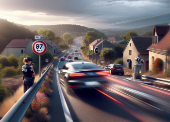 Excès de vitesse dramatique : 177 km/h au lieu de 80, un week-end critique avec 10 permis suspendus dans le département