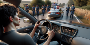 Jeune conducteur sous cannabis dépasse largement la vitesse autorisée à 151 km/h sur une route limitée à 80 km/h, les gendarmes stupéfaits