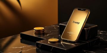 Smartphone en or signé Trump : un acompte de 100 $ demandé, mais la date de lancement reste un mystère