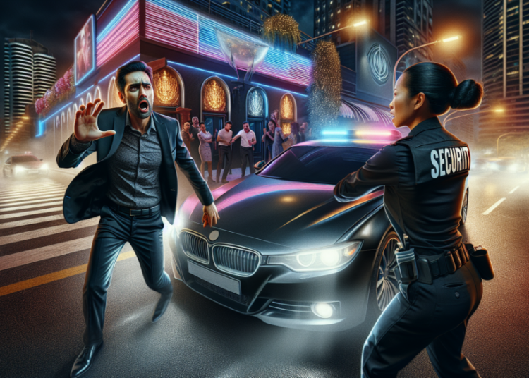 Sous l’emprise de l’alcool, un homme expulsé d’une discothèque prend la fuite… au volant de sa voiture contre un agent de sécurité