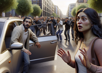 Un automobiliste arrêté pour exhibition sexuelle en plein jour, une passante témoigne de son choc