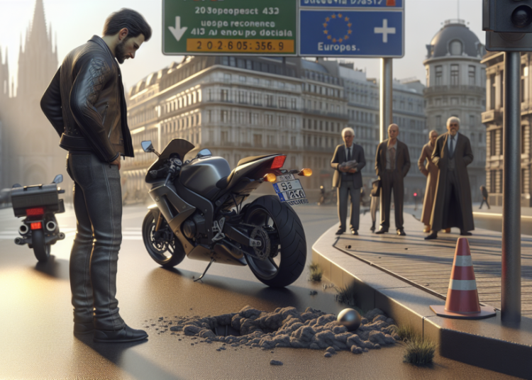 Un incident minime sur la route conduit un motard à gagner plus de 10 millions d’euros… une somme qu’il ne percevra jamais