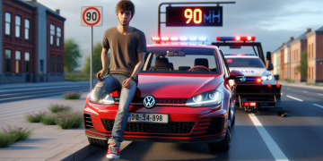 Un jeune au volant d’une Golf GTI pris en excès de vitesse à plus de 170 km/h : véhicule immobilisé et placé en fourrière