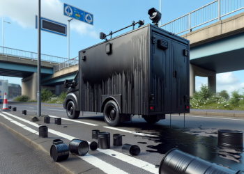 Un radar mobile peint en noir seulement quatre mois après son installation : le coupable risque une amende énorme et une peine de prison sévère