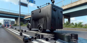 Un radar mobile peint en noir seulement quatre mois après son installation : le coupable risque une amende énorme et une peine de prison sévère