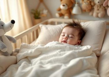 À partir de quel âge bébé peut-il dormir avec une couette ?