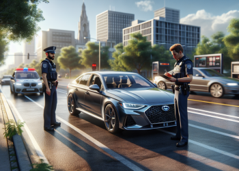 Contrôle policier surprenant : une voiture en infraction sans conducteur à sanctionner