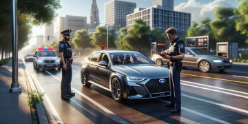 Contrôle policier surprenant : une voiture en infraction sans conducteur à sanctionner