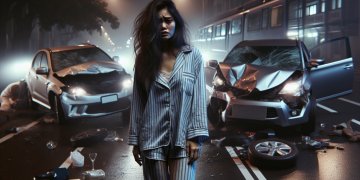 En pyjama et complètement ivre avec plus de 3 grammes d’alcool, elle percute plusieurs voitures et écope d’une lourde sanction