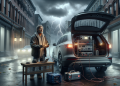 Tempête Nils : un automobiliste de 64 ans transforme sa voiture en générateur pour recharger ses appareils en l’absence d’électricité
