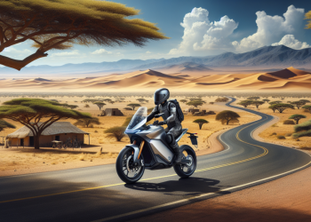Traversée de l’Afrique en moto électrique : 6 000 km sans aucune recharge publique, un exploit inédit