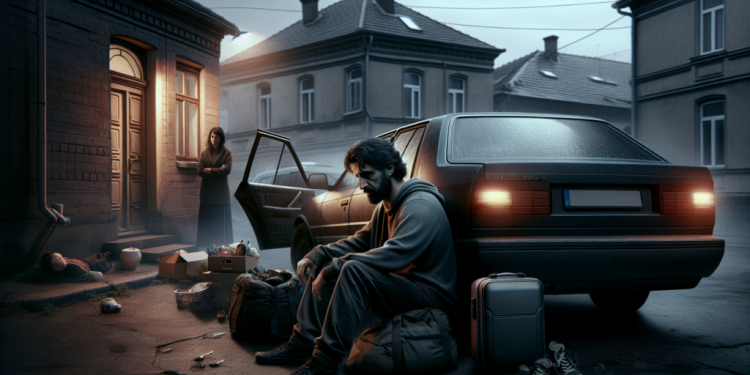 Un acte de bonté tourne au cauchemar : il héberge une femme qui change les serrures, le voilà contraint de vivre dans sa voiture depuis trois mois