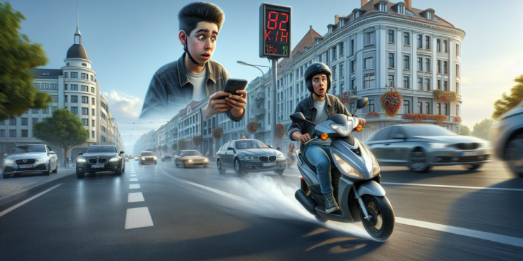 Un adolescent de 15 ans flashé à 112 km/h en ville sur un 50 cm³ : quand l’imprudence prend le pas sur la raison