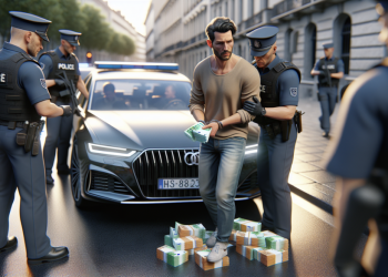 Un homme arrêté après la découverte de plus de 141 000 € en espèces dans son véhicule