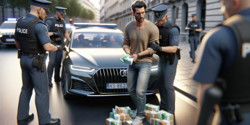 Un homme arrêté après la découverte de plus de 141 000 € en espèces dans son véhicule